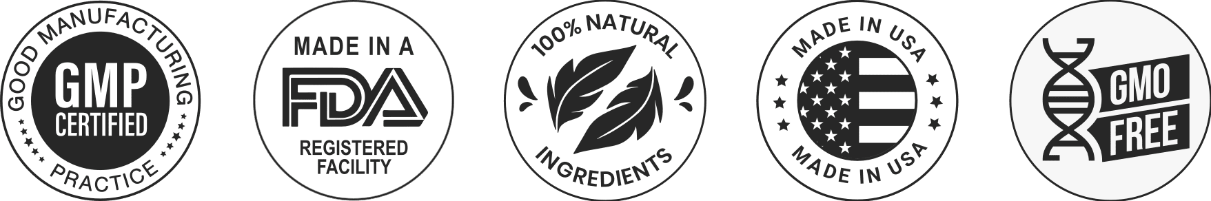 Dental Bright certification badges